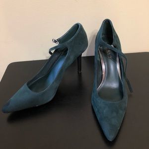 Green Ralph Lauren heels
